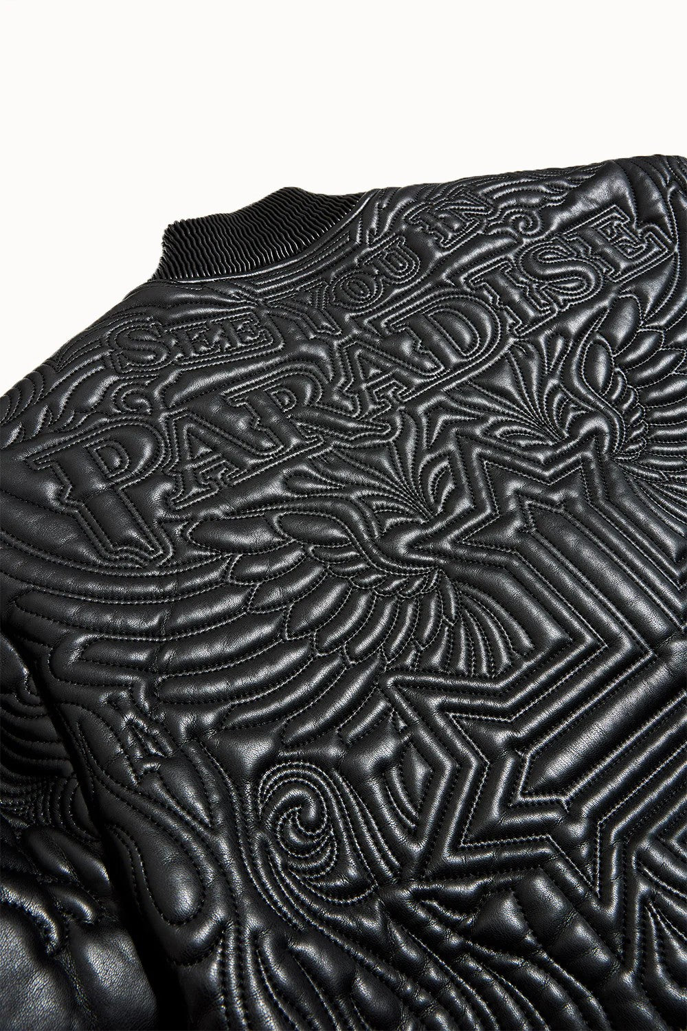 MENS JORDAN CRAIG SINISTER BOMBER JACKET (BLACK)