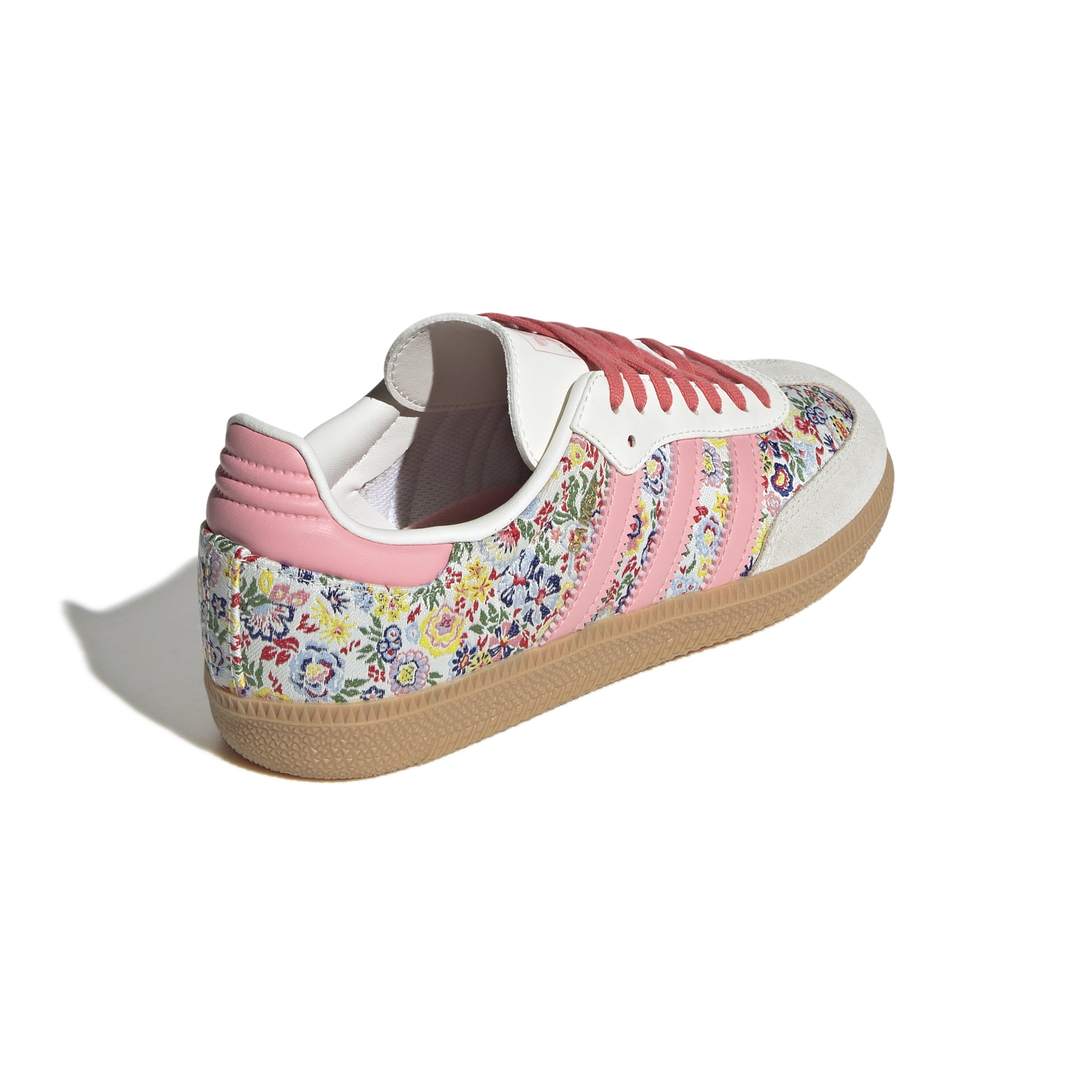 KIDS ADIDAS SAMBA OG J X LIBERTY LONDON (PINK)