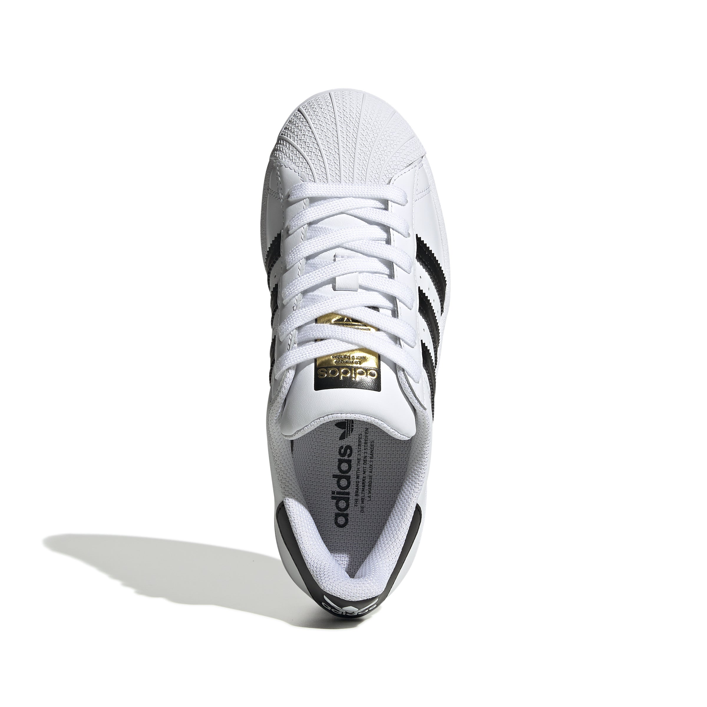 KIDS ADIDAS SUPERSTAR J (WHITE/BLACK)