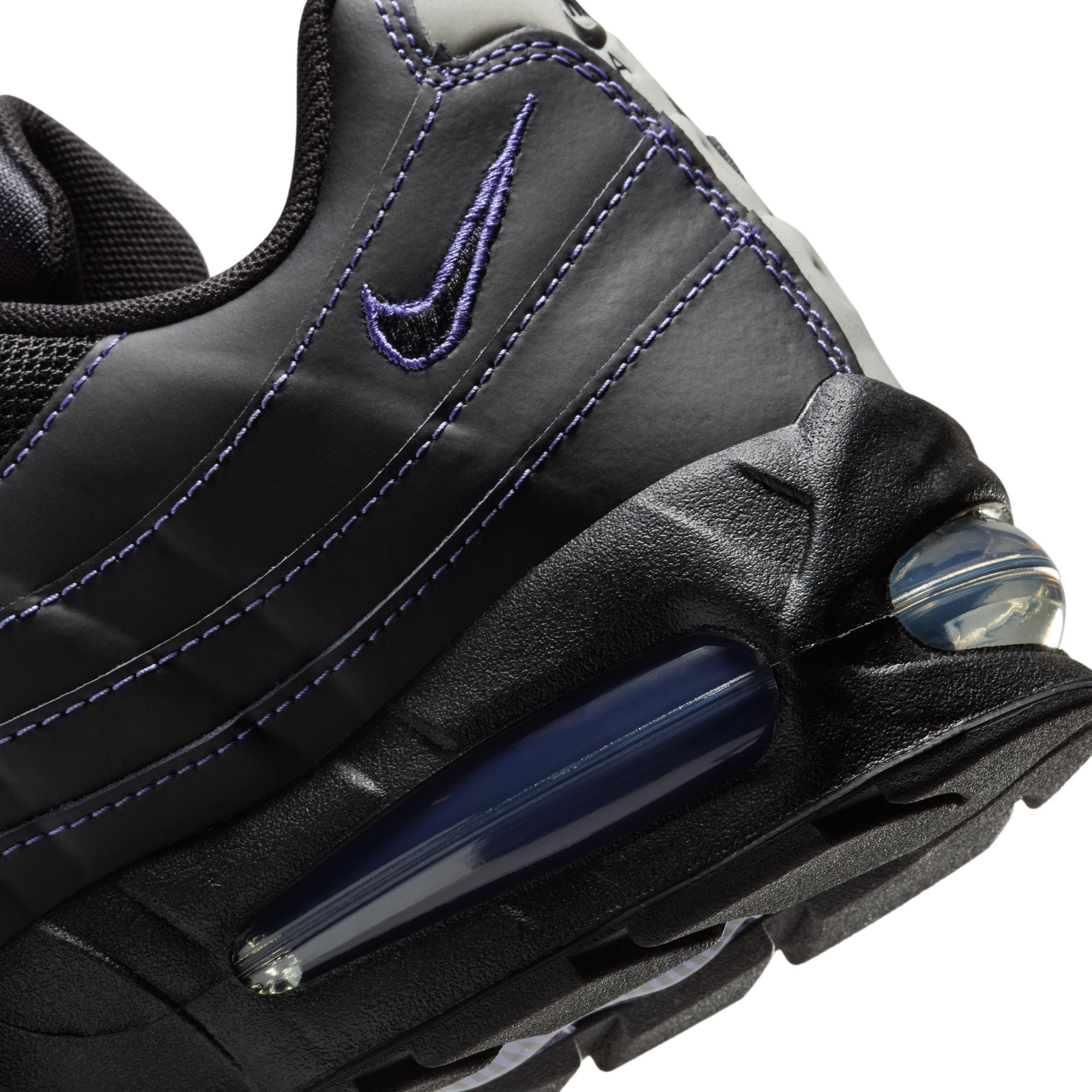 MENS NIKE AIR MAX 95 OG (BLACK/PERSIAN VIOLET/WOLF GREY)