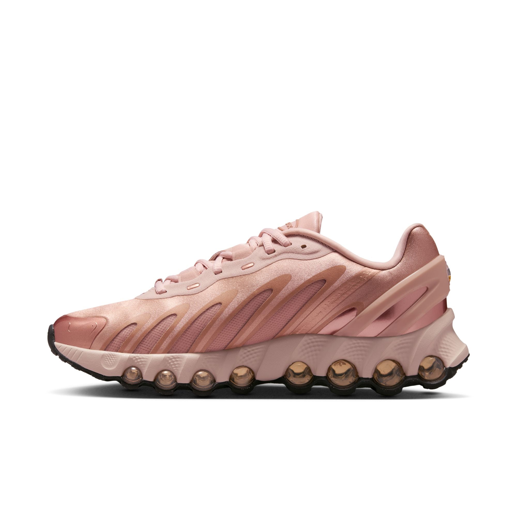 WOMENS NIKE AIR MAX DN8 (MTLC RED BRONZE/BLACK/PARTICLE BEIGE)