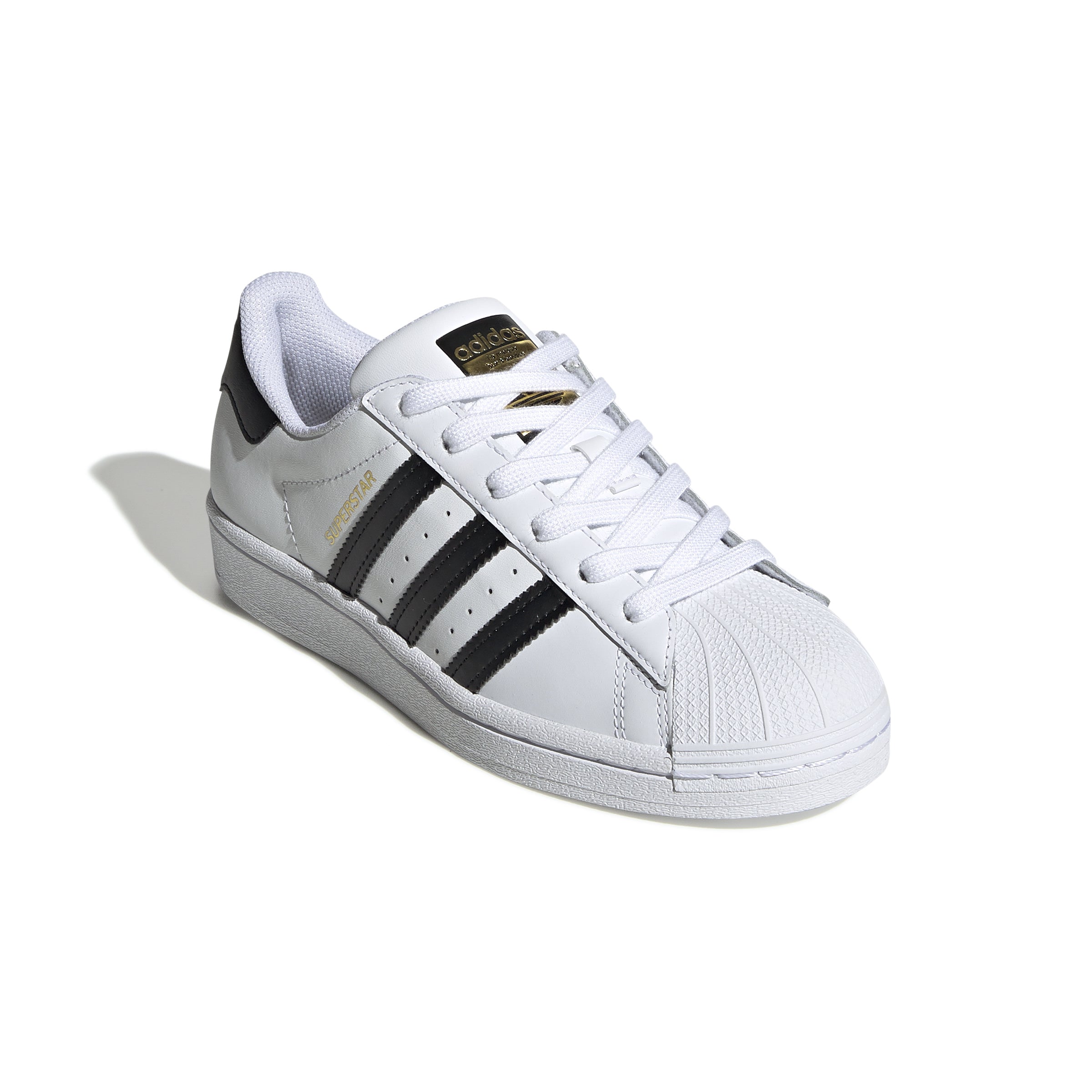 KIDS ADIDAS SUPERSTAR J (WHITE/BLACK)