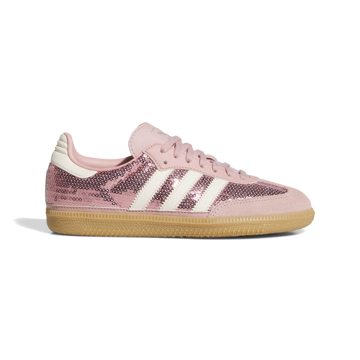 KIDS ADIDAS SAMBA SEQUIN J (WONDER MAUVE/PINK)