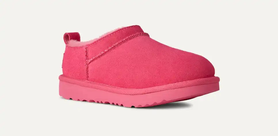 KIDS' UGGS CLASSIC MICRO (PINK BLOOM)
