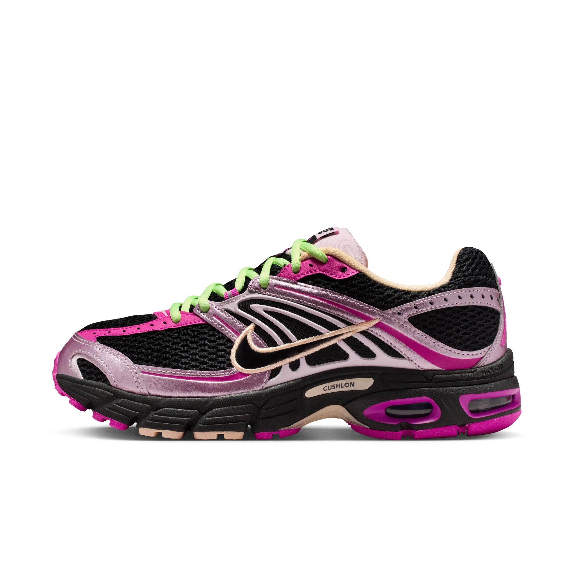 WOMENS NIKE AIR MAX MOTO 2K (BLACK/FIRE PINK/PINK FOAM)