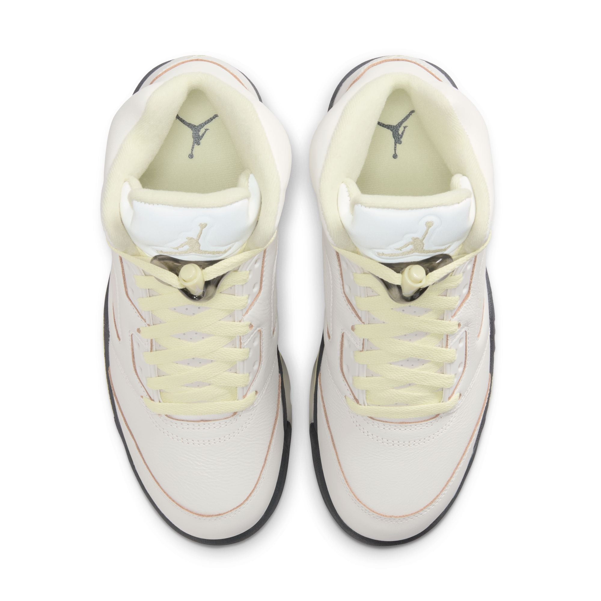 WOMENS AIR JORDAN 5 RETRO (LUMINOUS GREEN)