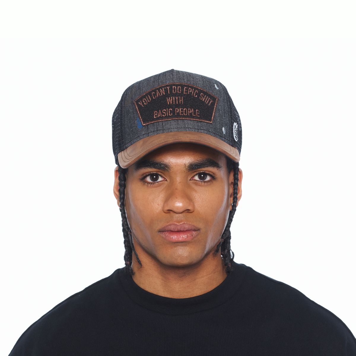 CULT MESH BACK TRUCKER CURVED VISOR " CANT DO EPIC SHIT" (PAINTER)