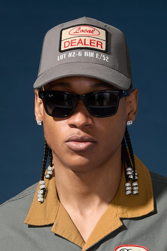 MENS JORDAN CRAIG THE RE-UP TRUCKER HAT (CHARCOAL)