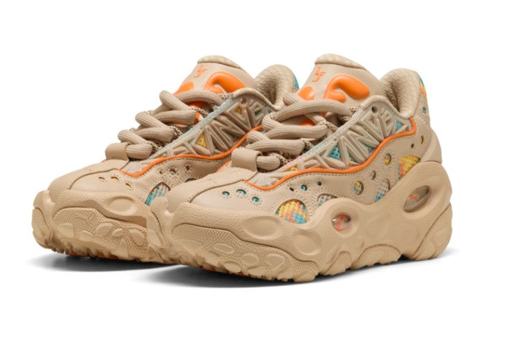 KIDS PUMA LA FRANCÉ RNNR JR (LIGHT SAND/ORANGE GLO/AQUATIC)