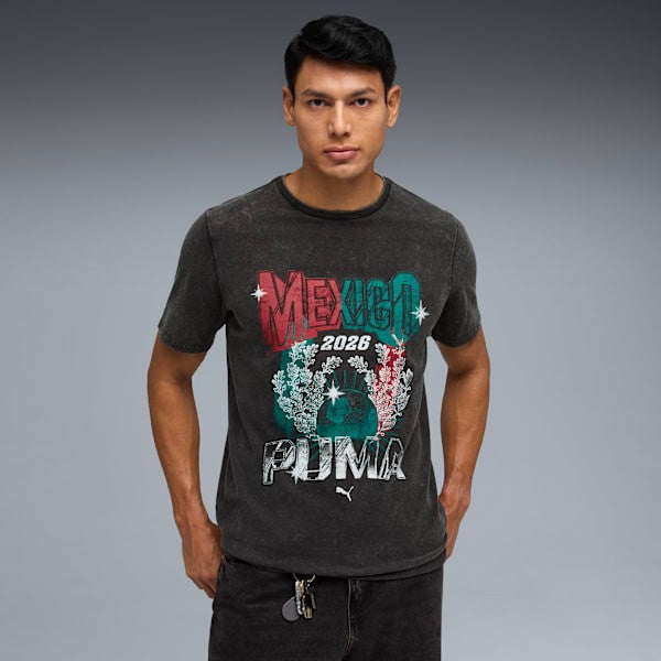 MENS PUMA SOCCER NATIONS 90S FANWEAR (MEXICO)