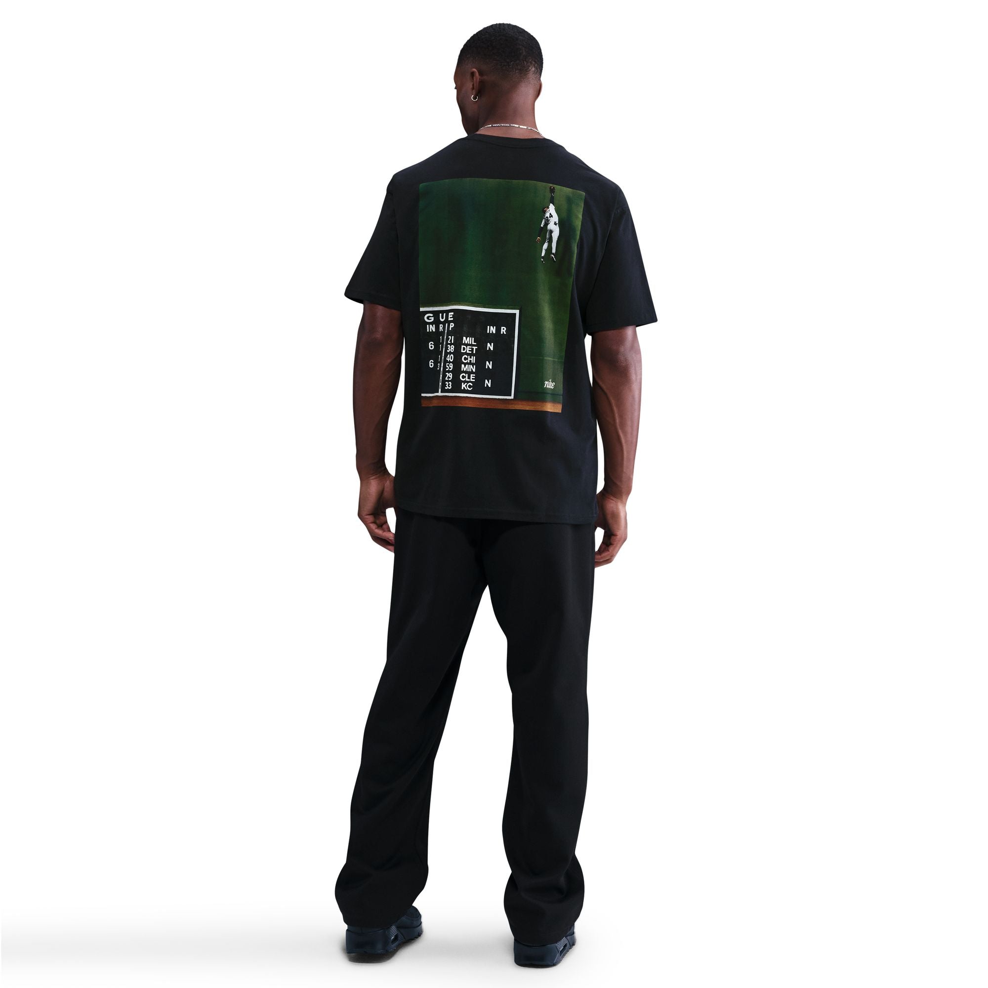 MENS NIKE SPORTSWEAR MAX90 KEN GRIFFEY JR. T-SHIRT (BLACK)