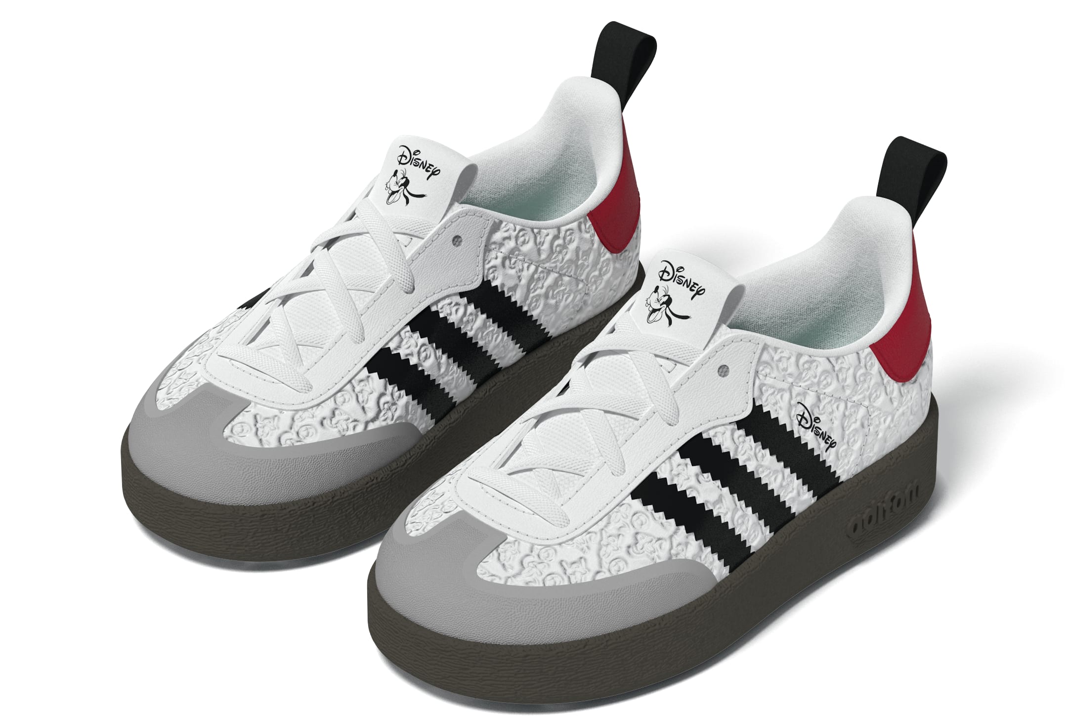KIDS ADIDAS DISNEY ADIFOAM SAMBA 360 I (CLOUD WHITE / CORE BLACK / GUM)