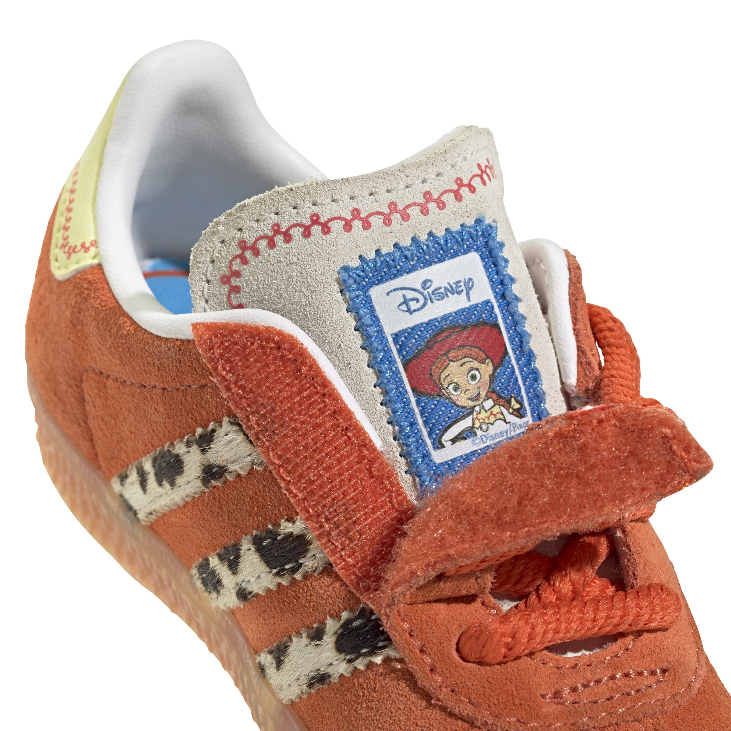 KIDS ADIDAS DISNEY PIXAR TOY STORY GAZELLE COMFORT CLOSURE ELASTIC LACE I (ORANGE / CLOUD WHITE / GUM)