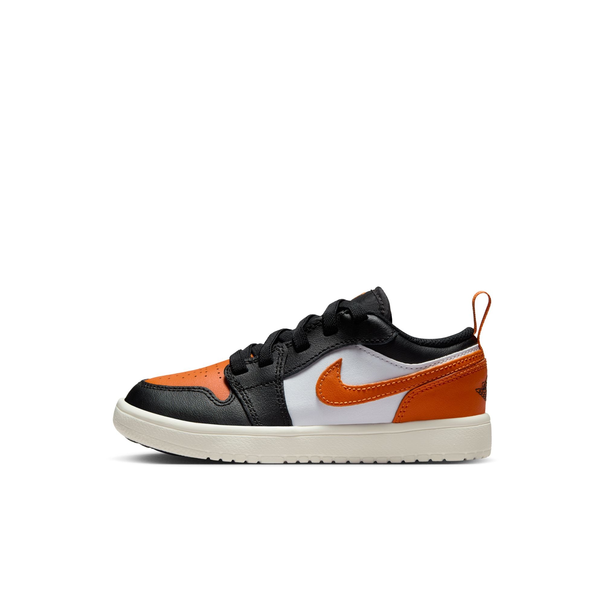 KIDS JORDAN 1 LOW ALT PS (BLACK/STARFISH/WHITE/SAIL)