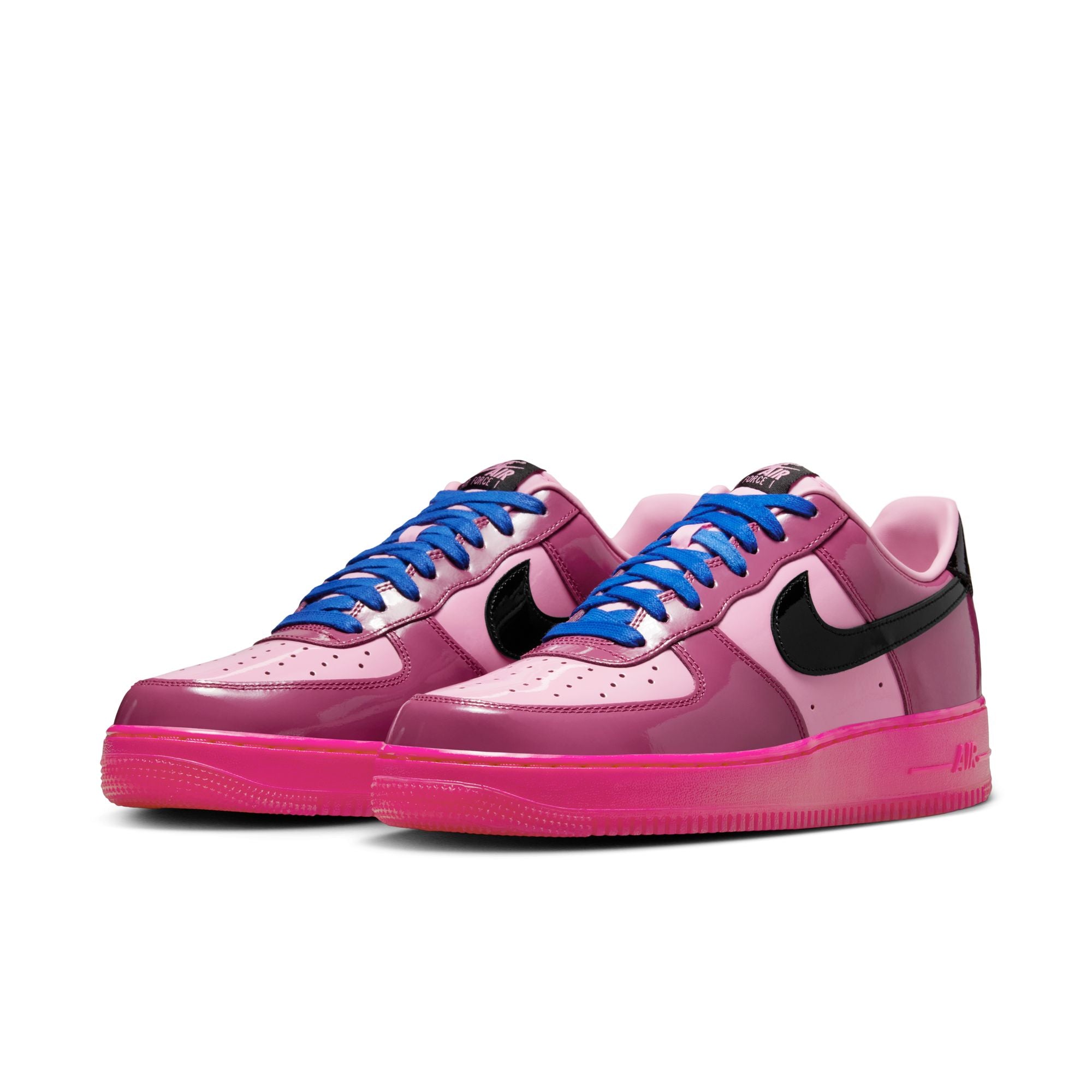 MENS NIKE AIR FORCE 1 LOW (PINK COOLER/MULBERRY ROSE)