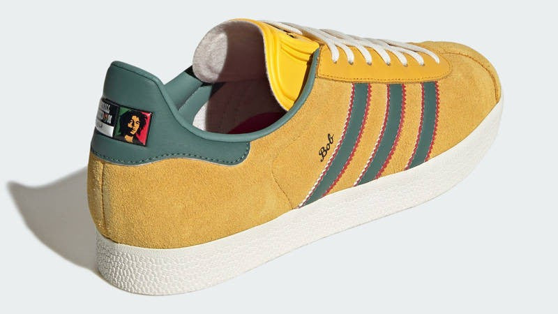BOB MARLEY X ADIDAS GAZELLE INDOOR (GOLD)
