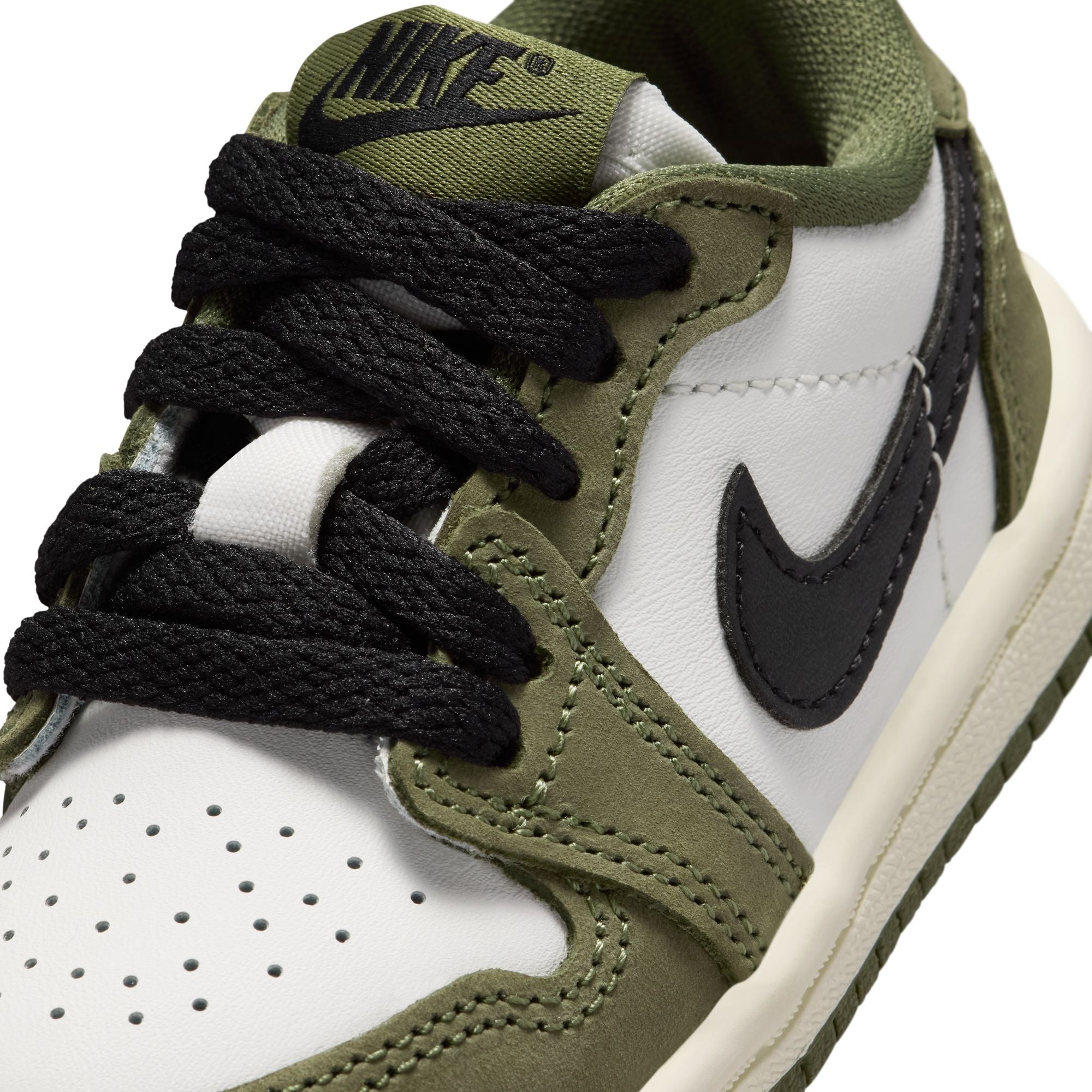 KIDS JORDAN 1 RETRO LOW OG TD (MEDIUM OLIVE)