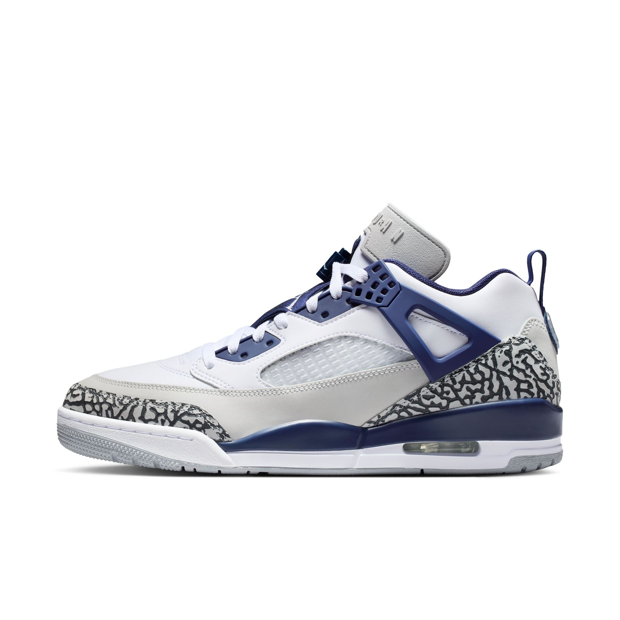 MENS JORDAN SPIZIKE LOW (WHITE/MIDNIGHT NAVY/NEUTRAL GREY)