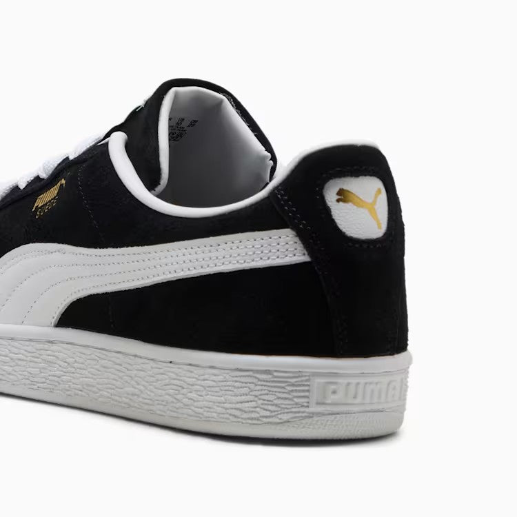 MENS PUMA SUEDE CLASSIC (PUMA BLACK-PUMA WHITE)