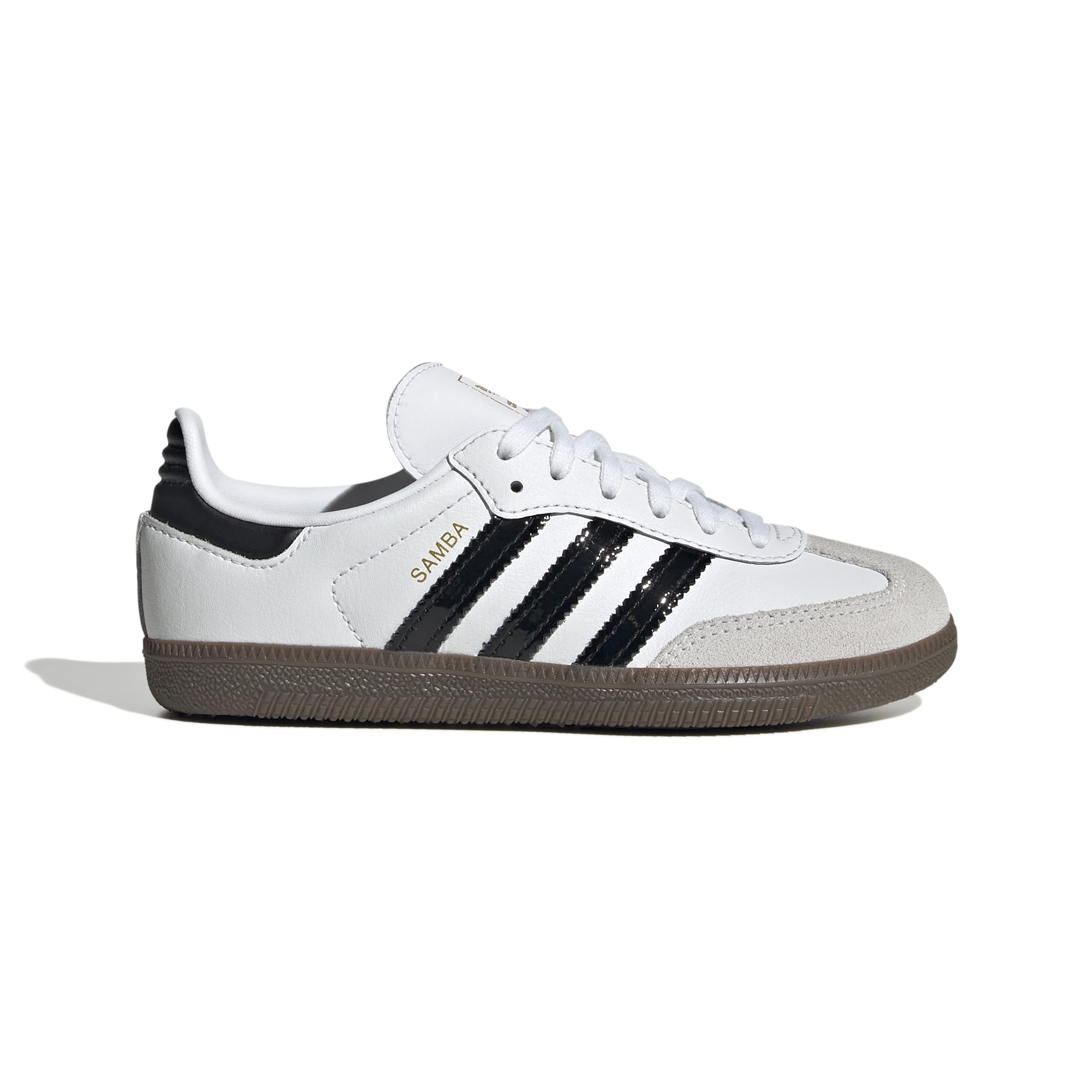 KIDS ADIDAS SAMBA OG C (CLOUD WHITE / CORE BLACK / GUM)