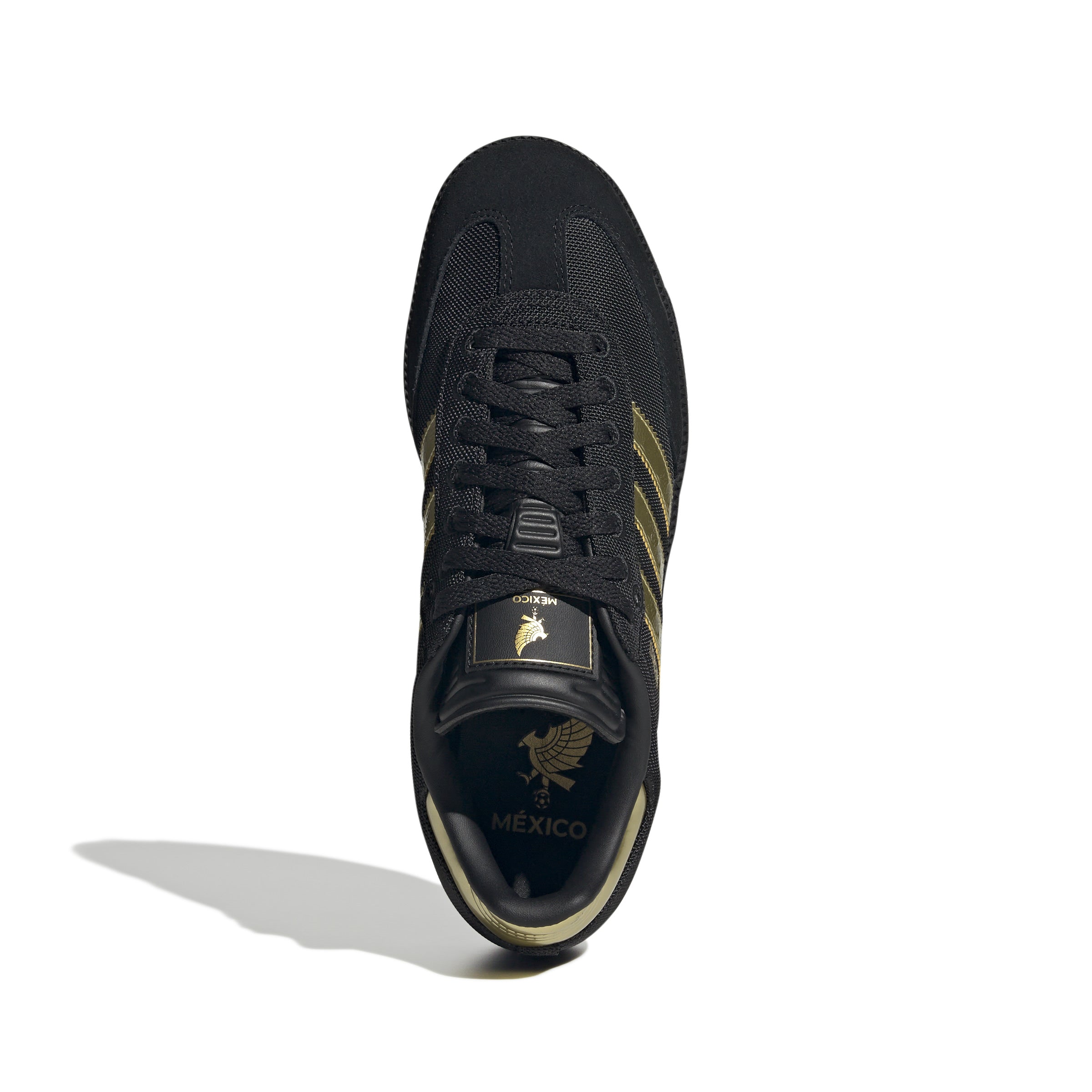 MENS ADIDAS SAMBA MEXICO (BLACK/GOLD)