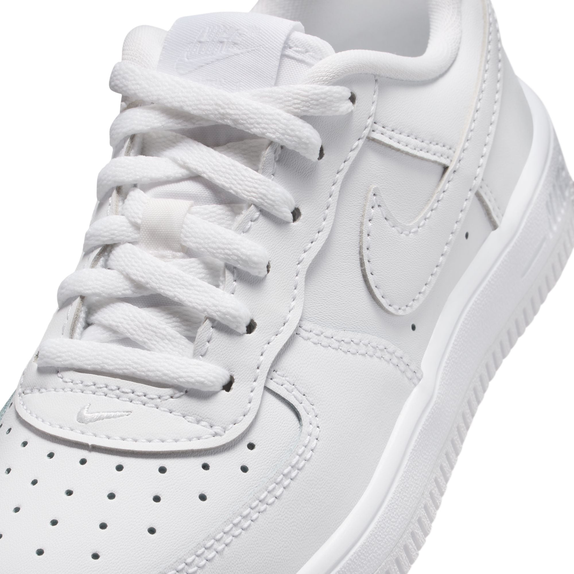KIDS NIKE FORCE 1 LOW PS (WHITE)
