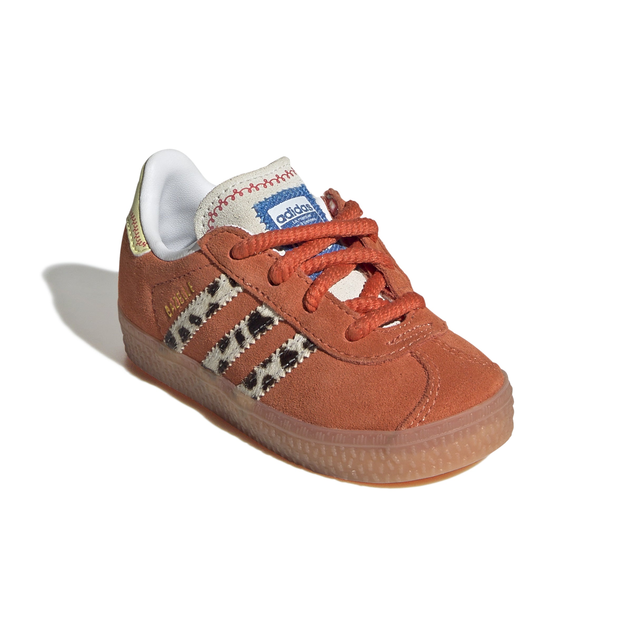 KIDS ADIDAS DISNEY PIXAR TOY STORY GAZELLE COMFORT CLOSURE ELASTIC LACE I (ORANGE / CLOUD WHITE / GUM)