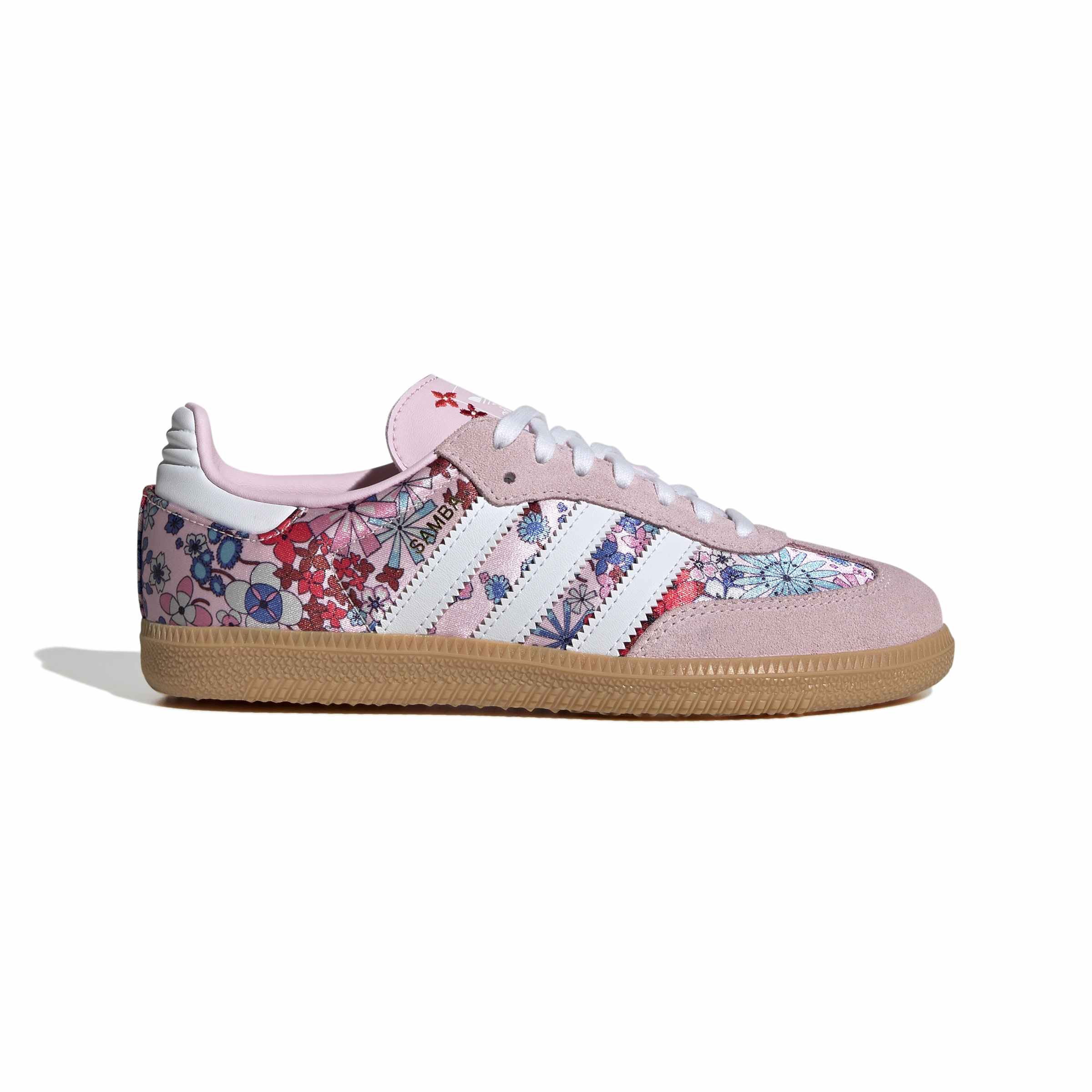 KIDS ADIDAS LIBERTY LONDON SAMBA OG J (CLEAR PINK / CLOUD WHITE / GUM)