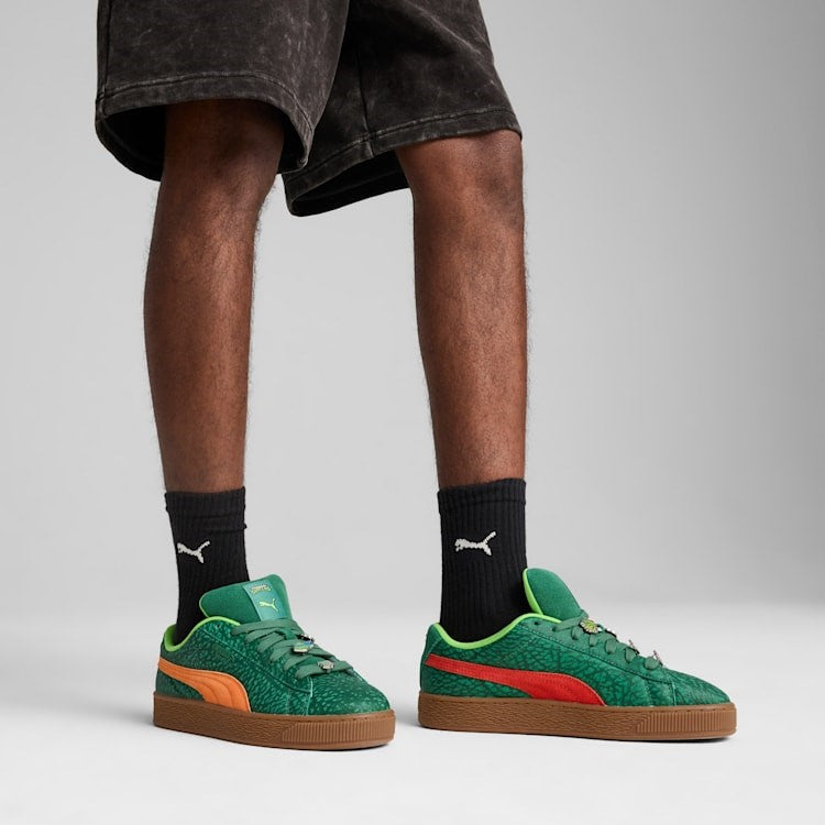 MENS PUMA SUEDE XL TMNT (VINE/GUM)