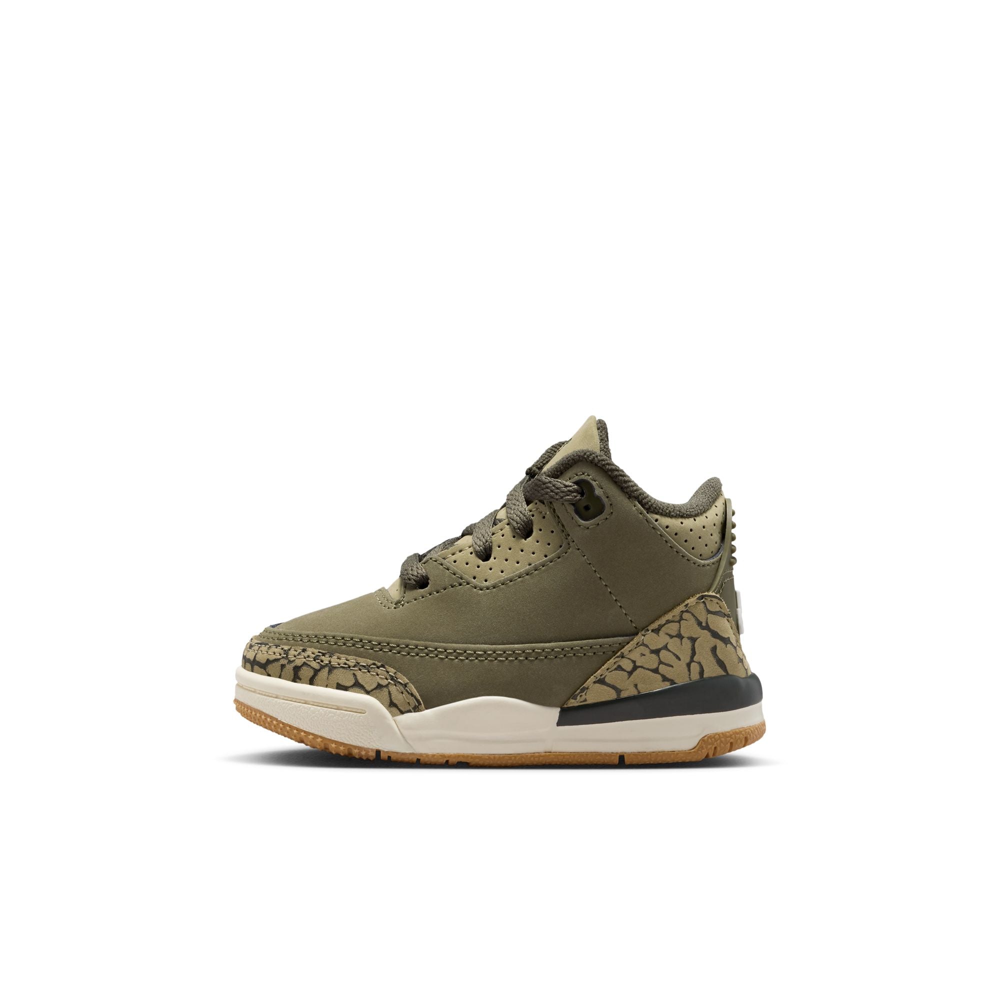 KIDS JORDAN 3 RETRO TD "FAMILY AFFAIR" (MEDIUM OLIVE)