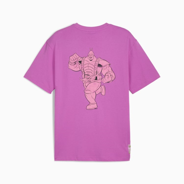 MENS PUMA X TMNT RELAXED GRAPHIC T-SHIRT (WILD BERRY)