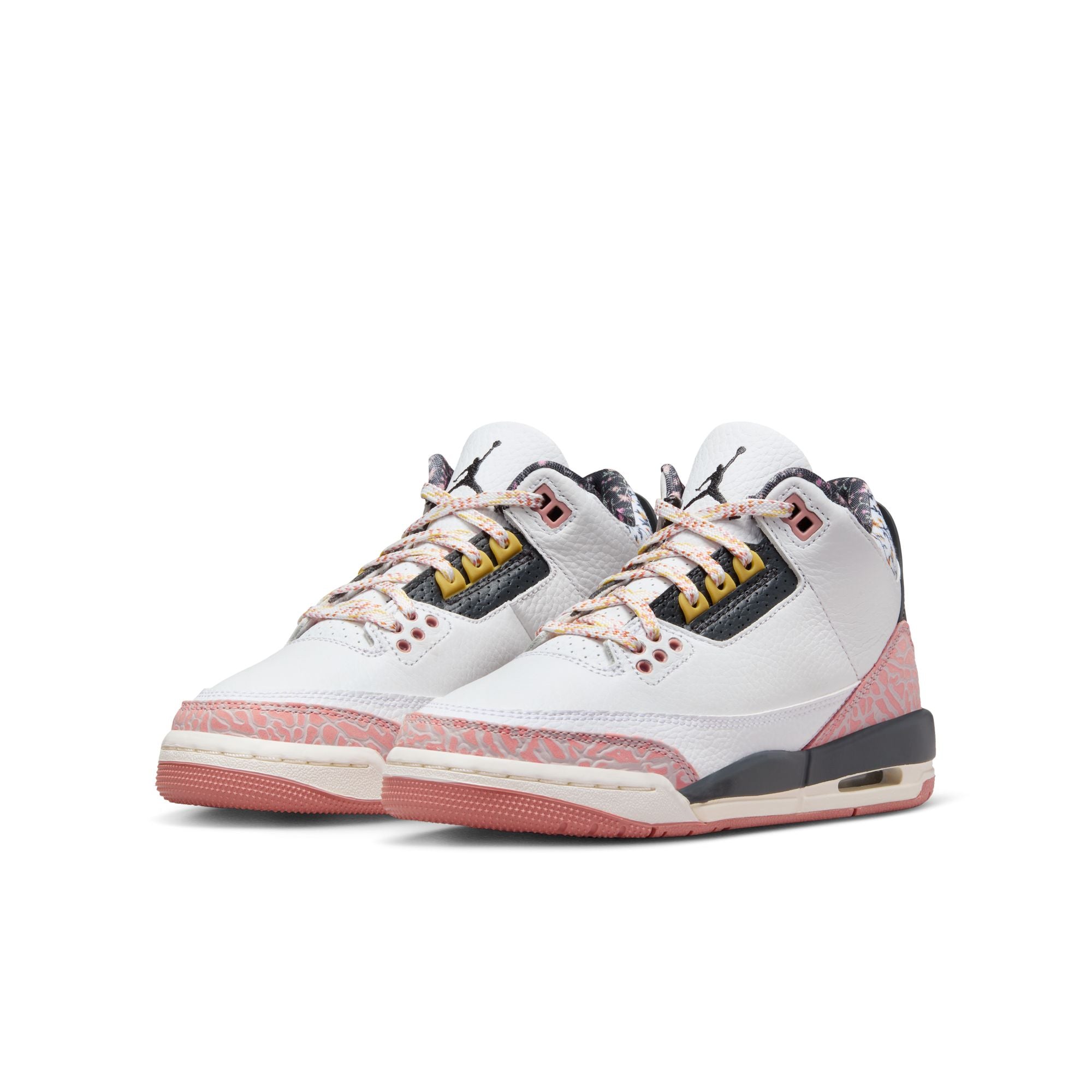 KIDS AIR JORDAN 3 RETRO GS (RED STARDUST)