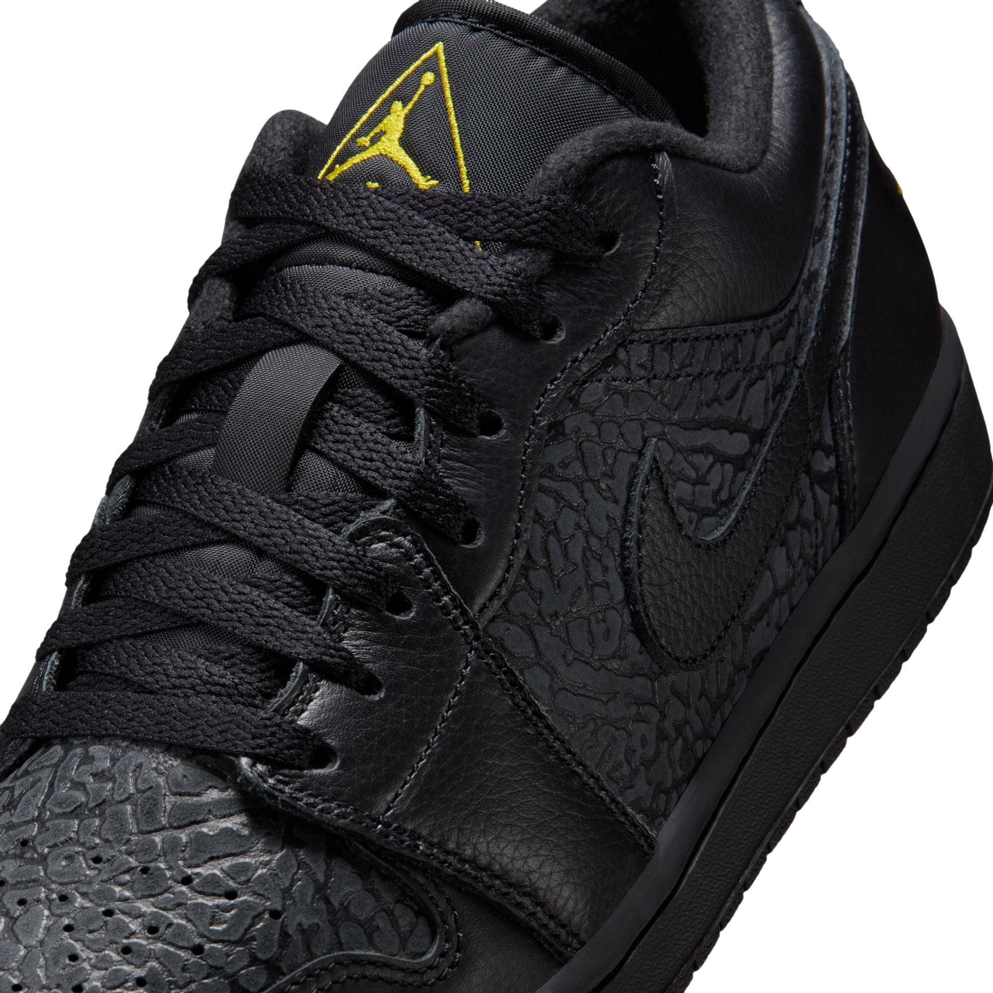 MENS AIR JORDAN 1 LOW SE (BLACK/TOUR YELLOW/ANTHRACITE)
