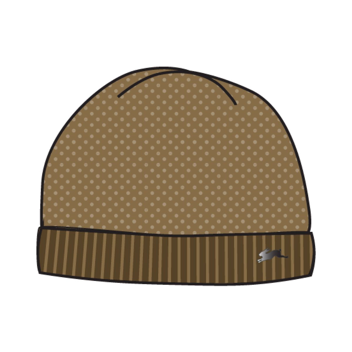 OMARION | SWEATER KNIT BEANIE (CIGAR)