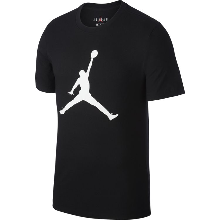 MENS JORDAN JUMPMAN T-SHIRT (BLACK/WHITE)