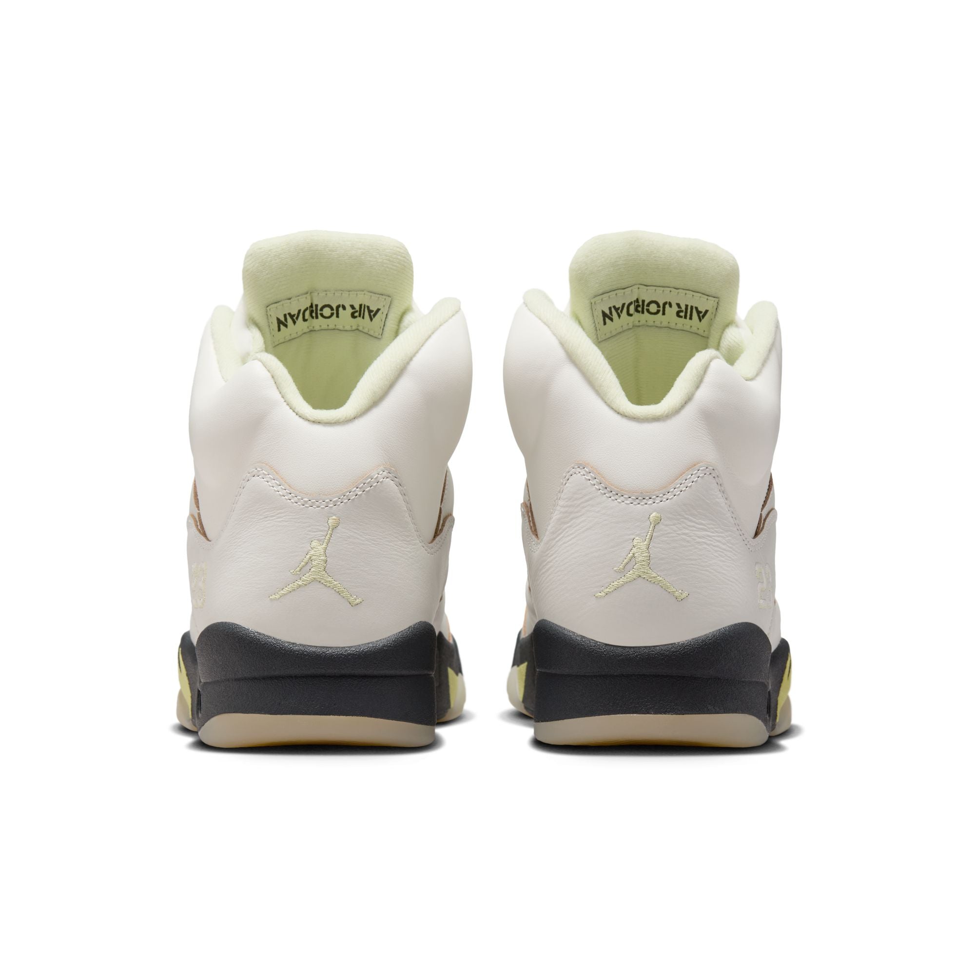 WOMENS AIR JORDAN 5 RETRO (LUMINOUS GREEN)