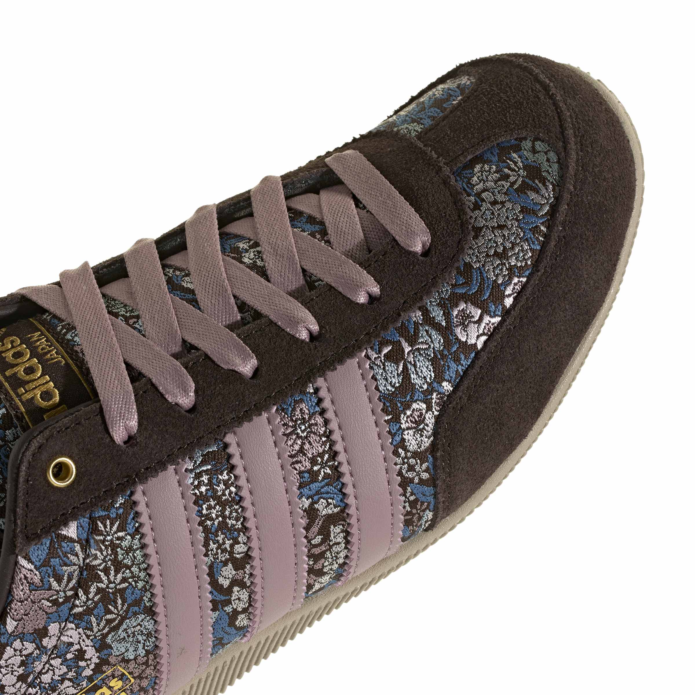 WOMENS ADIDAS JAPAN X LIBERTY LONDON (AURORA COFFEE / MAGIC MAUVE / KHAKI THREE)