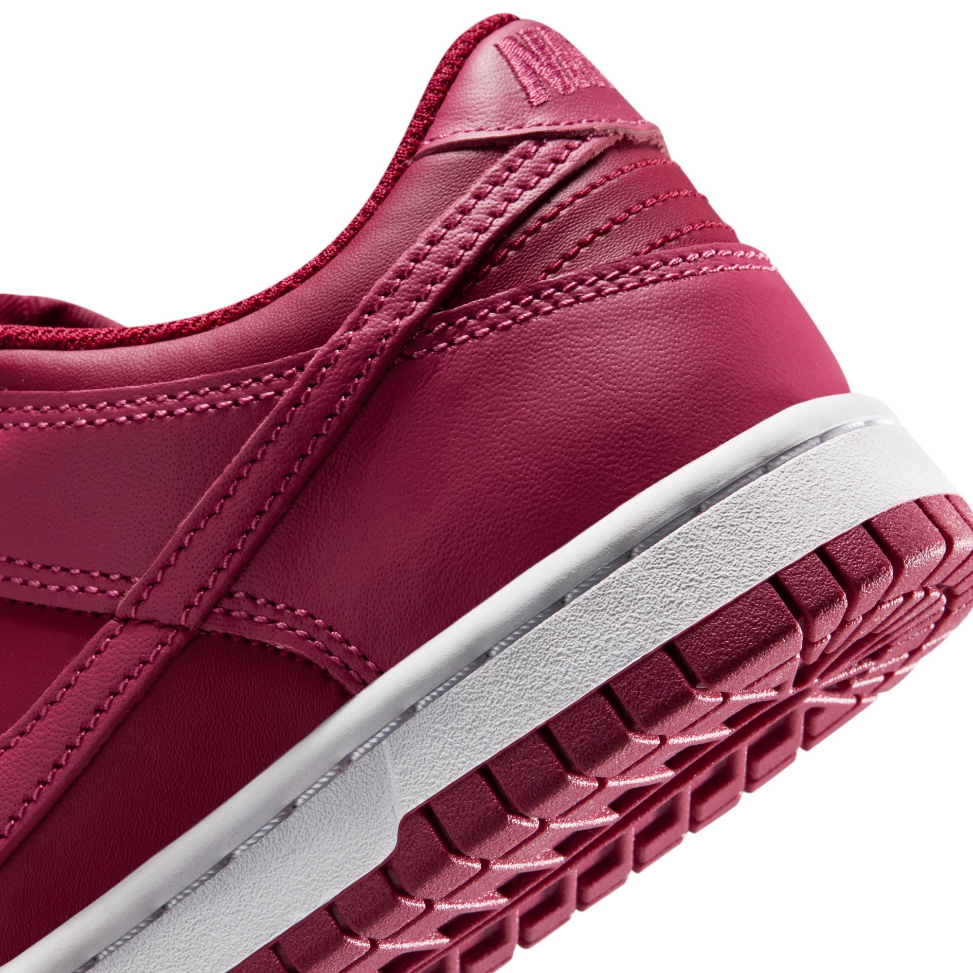 KIDS NIKE DUNK LOW GS (TEAM RED/SWEET BEET/WHITE)