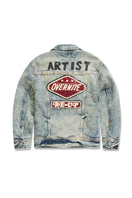 KIDS JORDAN CRAIG LOCAL DEALER TRUCKER JACKET (DESERT)
