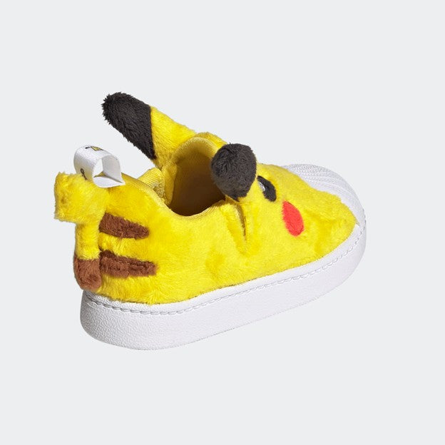 KIDS POKÉMON X ADIDAS SUPERSTAR QUICKON I PIKACHU (YELLOW/BLACK)