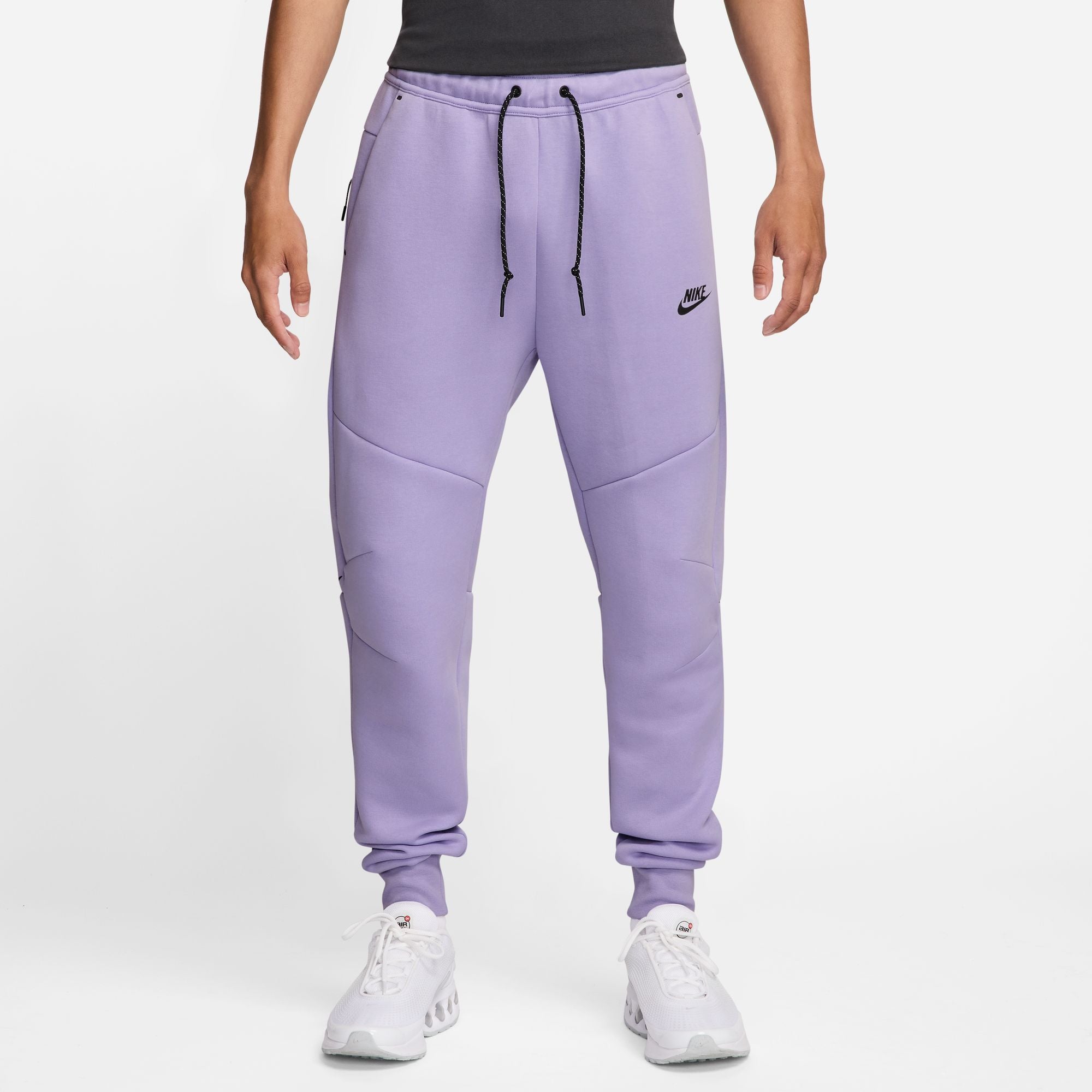 MENS NIKE TECH FLEECE FULL-ZIP WINDRUNNER WARMUP (HYDRANGEAS/BLACK)