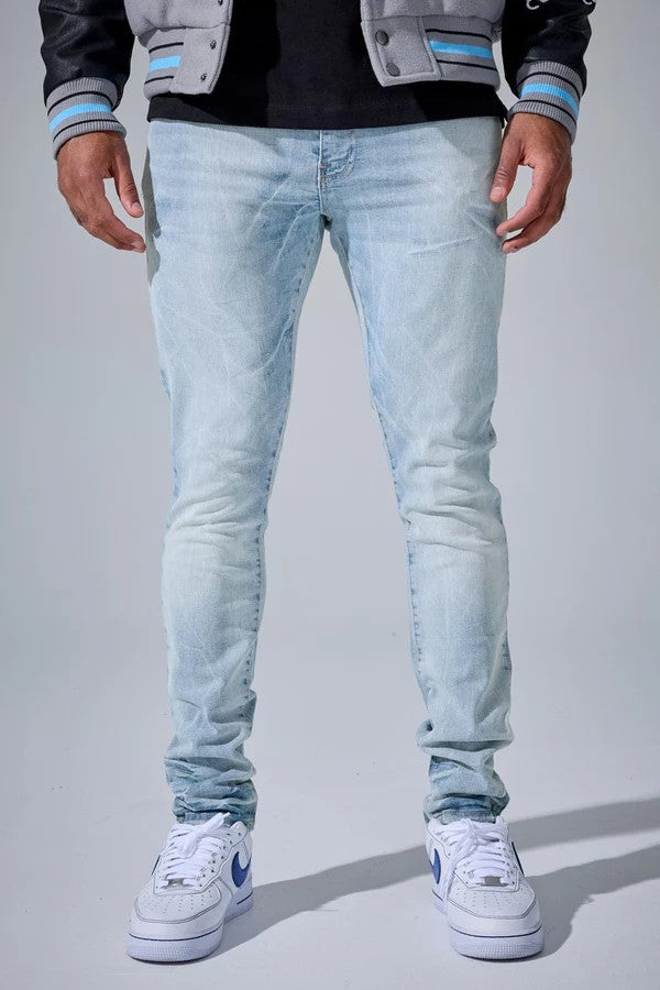 MENS JORDAN CRAIG SEAN FIT JET STREAM DENIM (ICE BLUE)