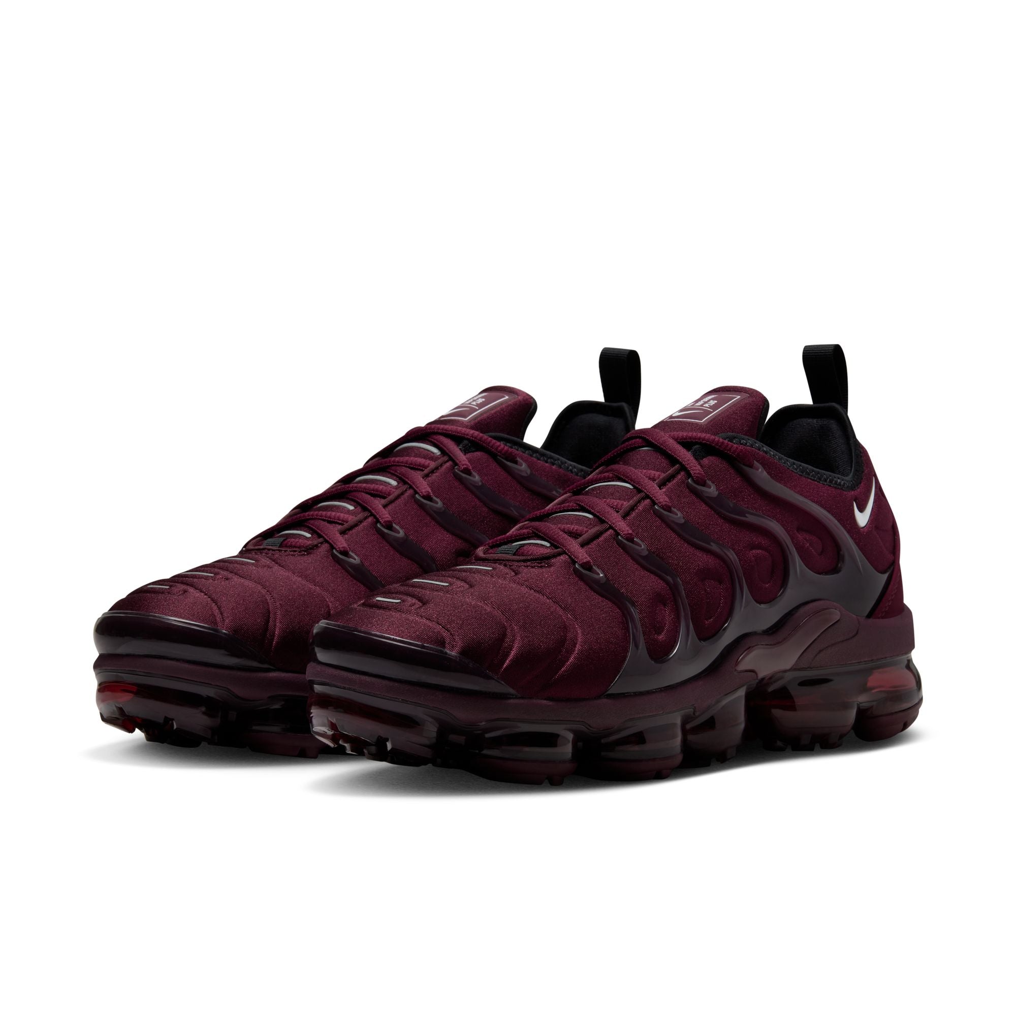 MENS NIKE AIR VAPORMAX PLUS (NIGHT MAROON/WHITE)