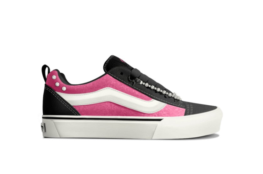 KIDS VANS KNU SKOOL J (PEARL SUEDE/PINK VELVET)