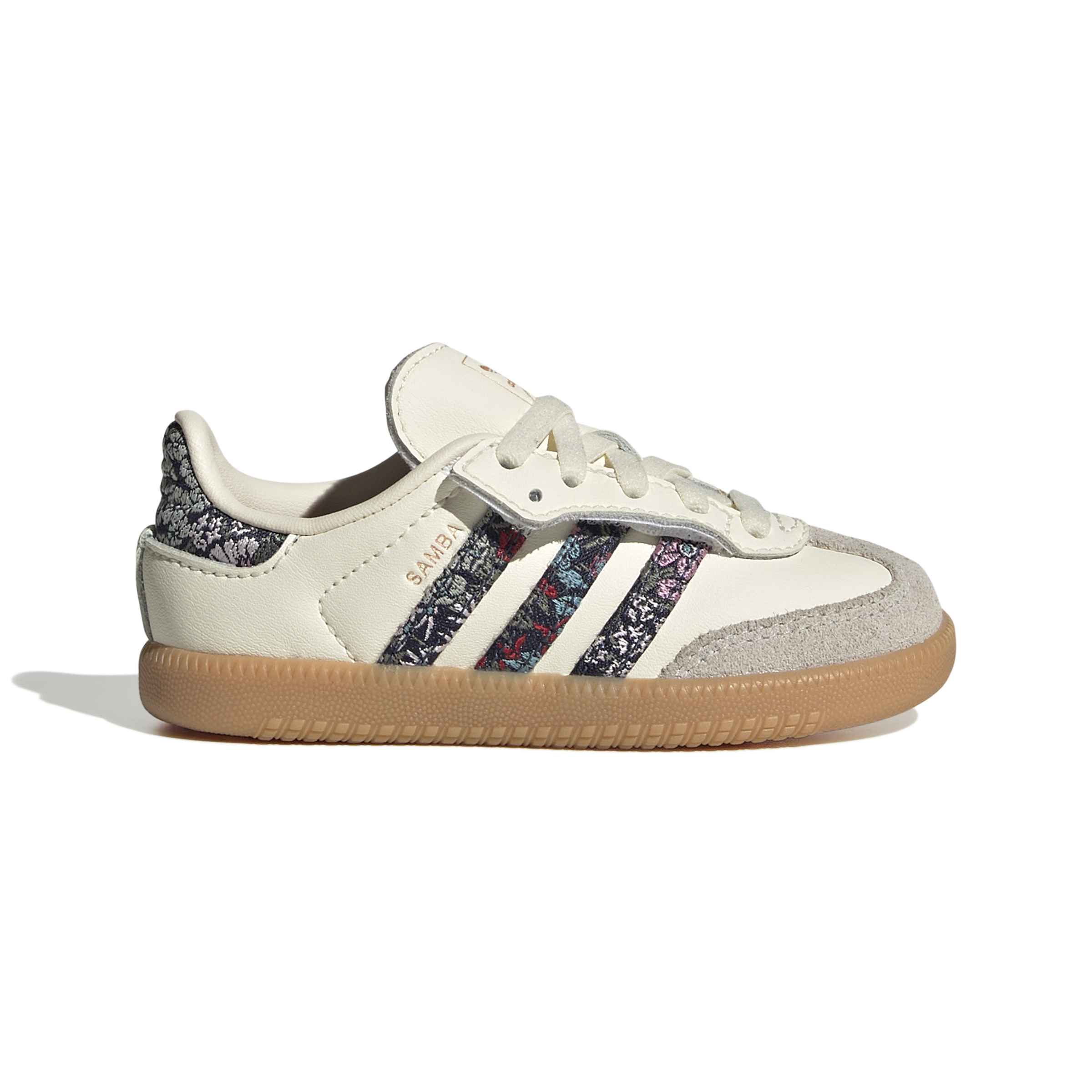 KIDS ADIDAS LIBERTY LONDON SAMBA OG COMFORT CLOSURE ELASTIC LACE TD (BEIGE)