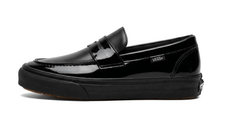 KIDS VANS LOAFER 53 BLK J (BLACK PATENT)
