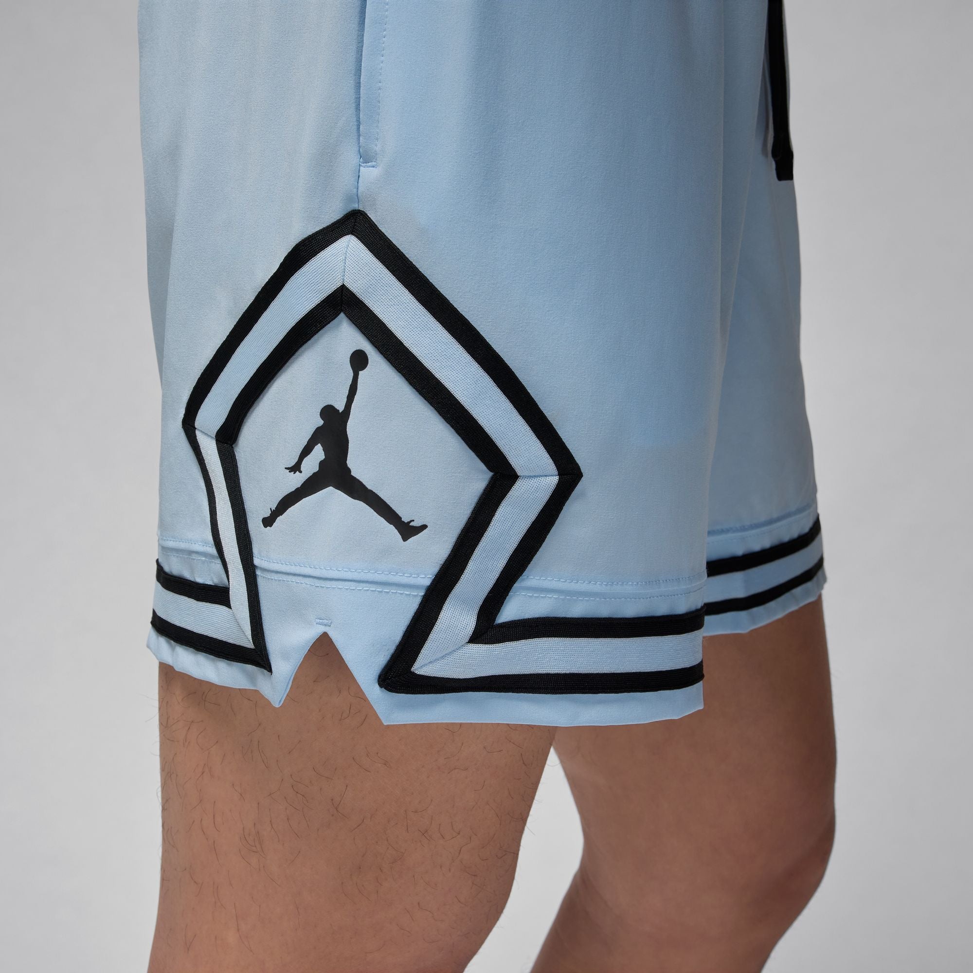MENS Dri-FIT Woven Diamond Short (CELESTINE BLUE/BLACK)