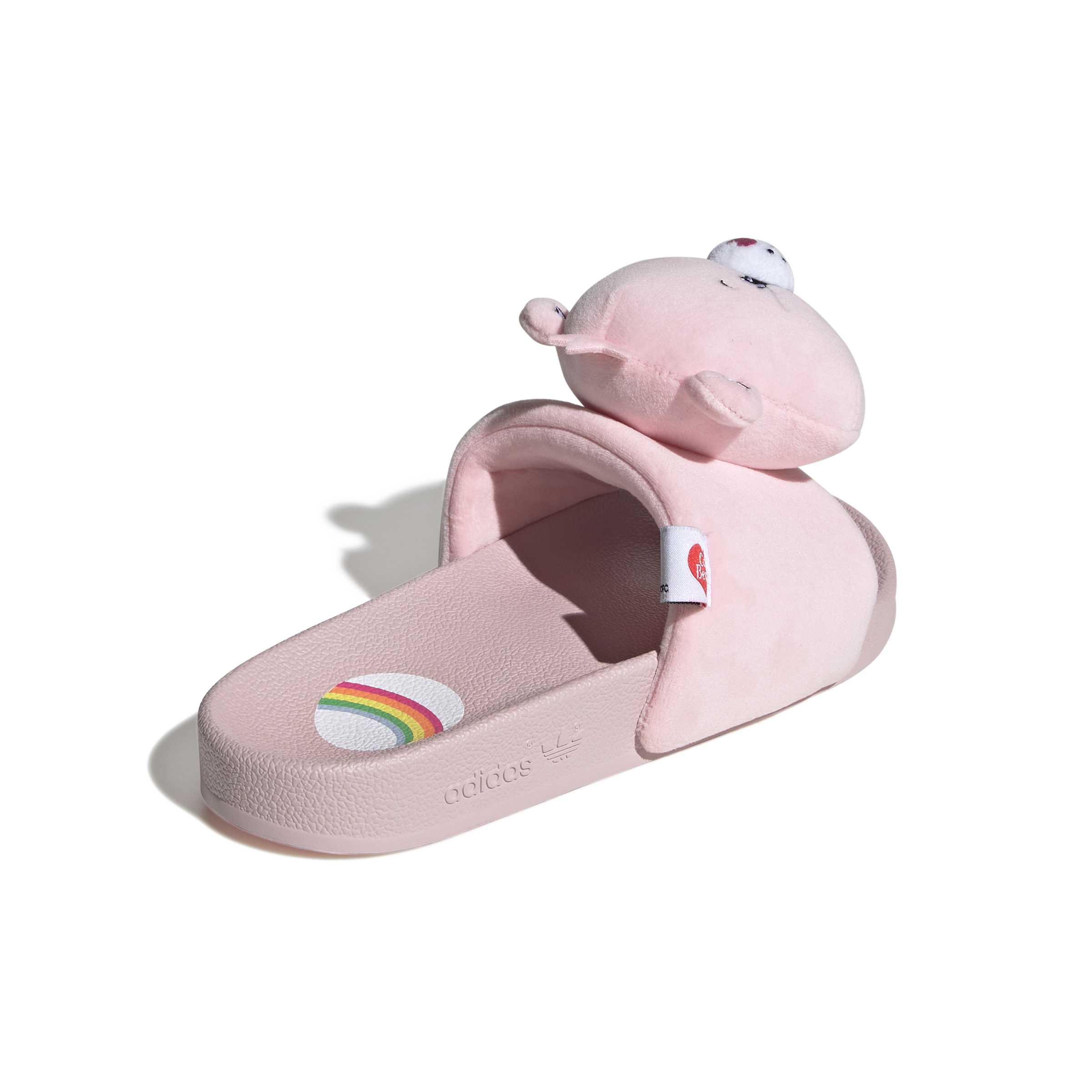 CARE BEARS X WOMENS ADIDAS ADILETTE SLIDE (PINK)
