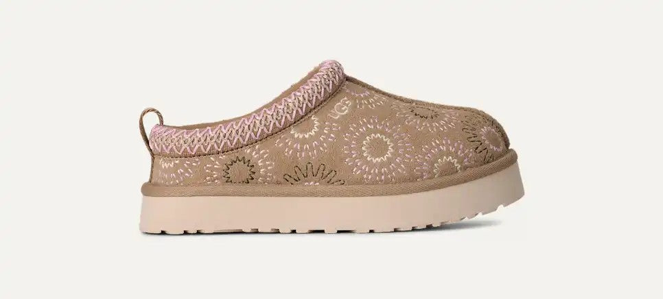 KIDS UGG TAZZ SUN STITCH (MUSTARD SEED)