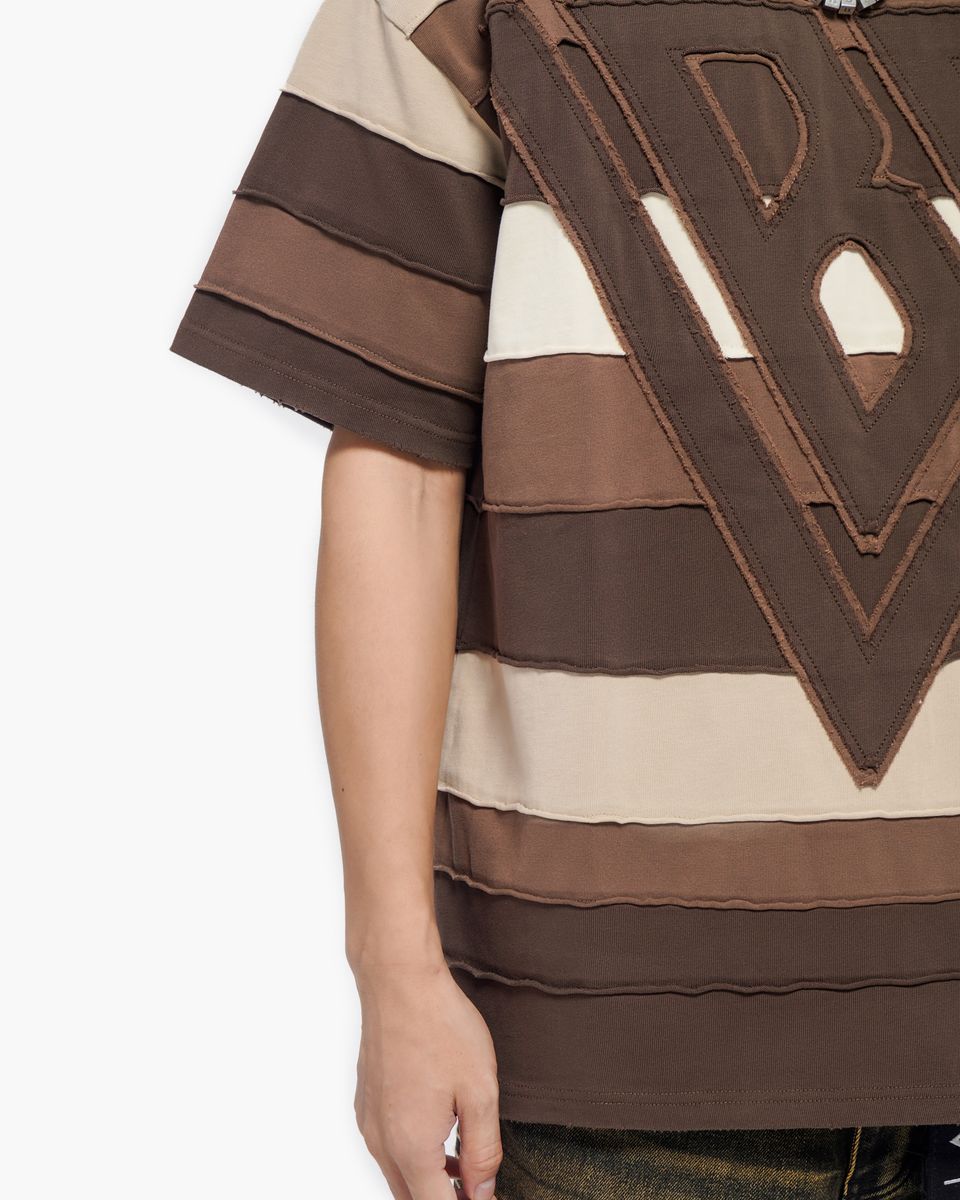MENS VALABASAS FICTION SHIRT (BROWN)
